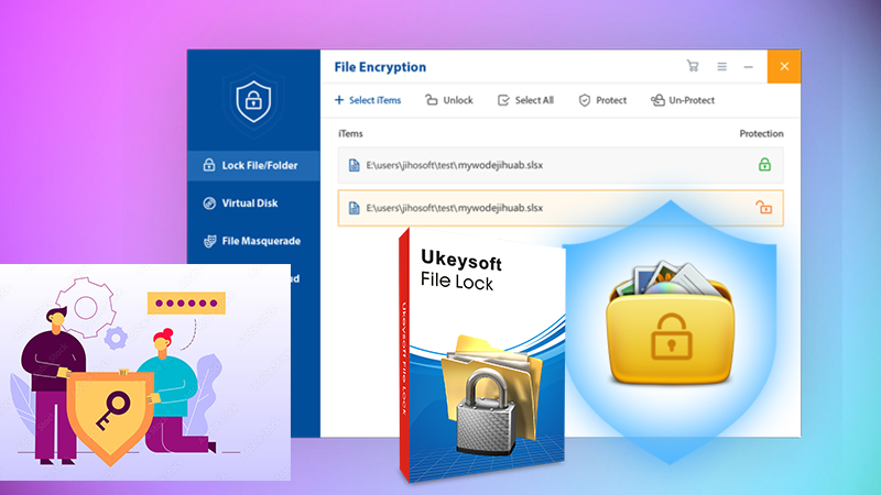 lock file and folders in windows 11