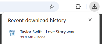 get wav amazon audio