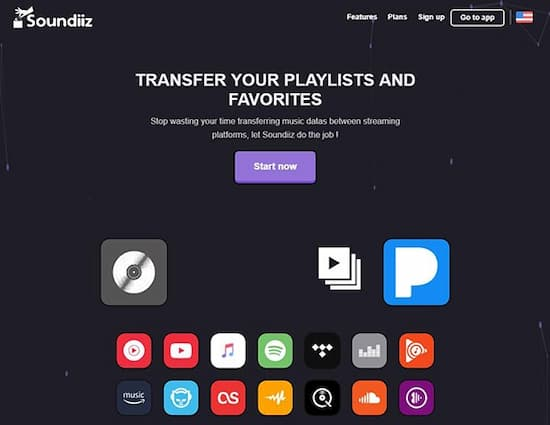 transfer music via soundiiz