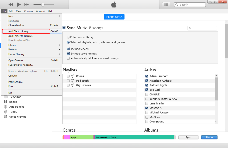 นำเข้าเพลง pandora ไปยัง itunes