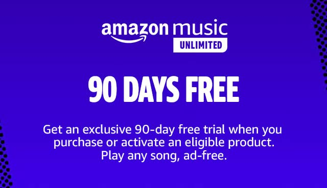 obtener una prueba gratuita de Amazon Music