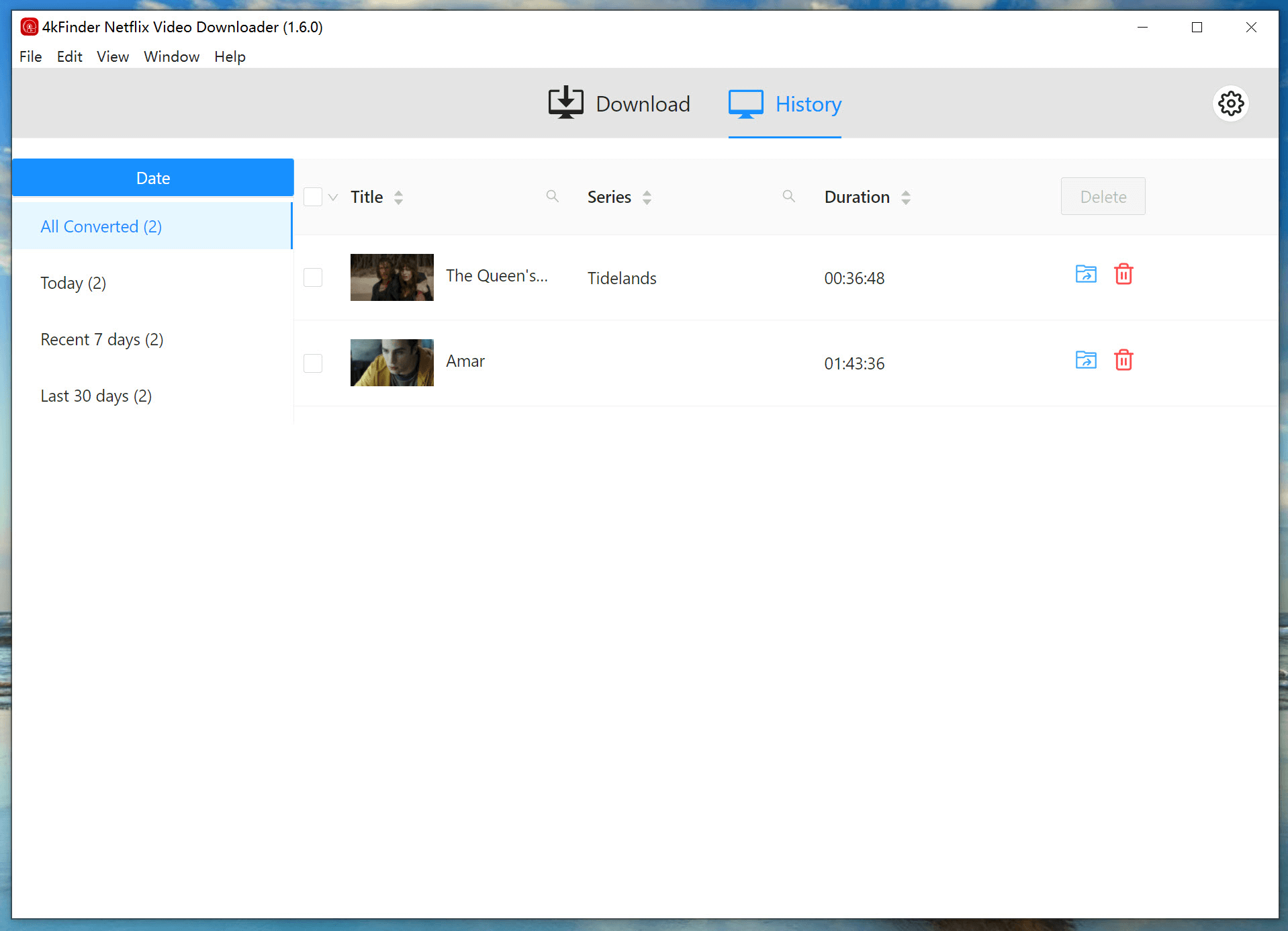 convert netflix to mp4 finished