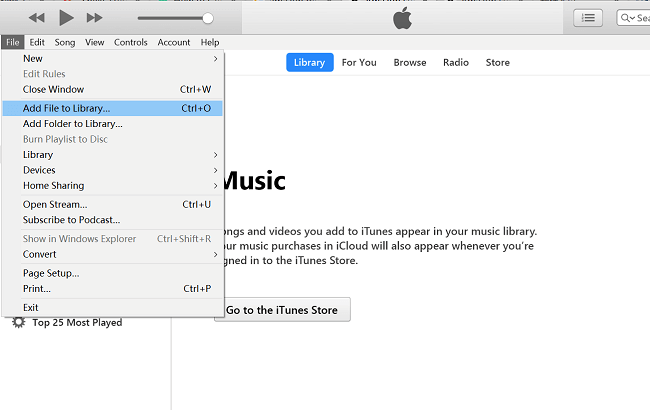 add converted apple music files to itunes