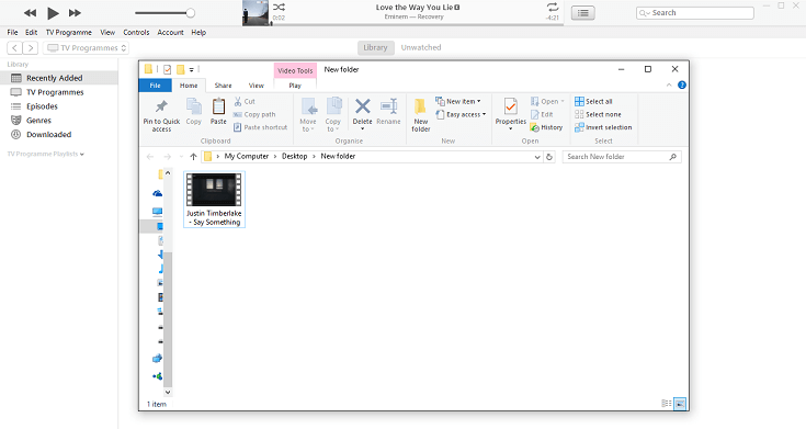add video files to iTunes