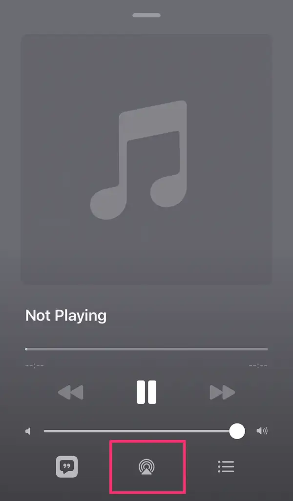 AirPlay Apple Music to Roku on iOS
