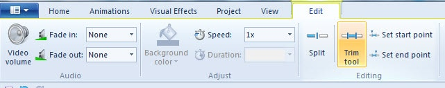 edit itunes video in Windows Movie Maker