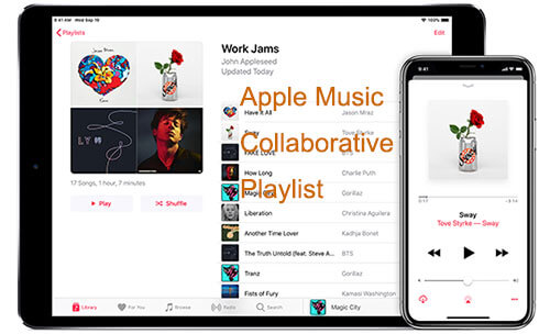Apple Music kollaborative Wiedergabeliste