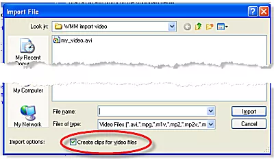 select video