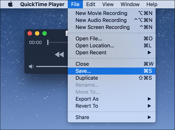 save recording audio on mac