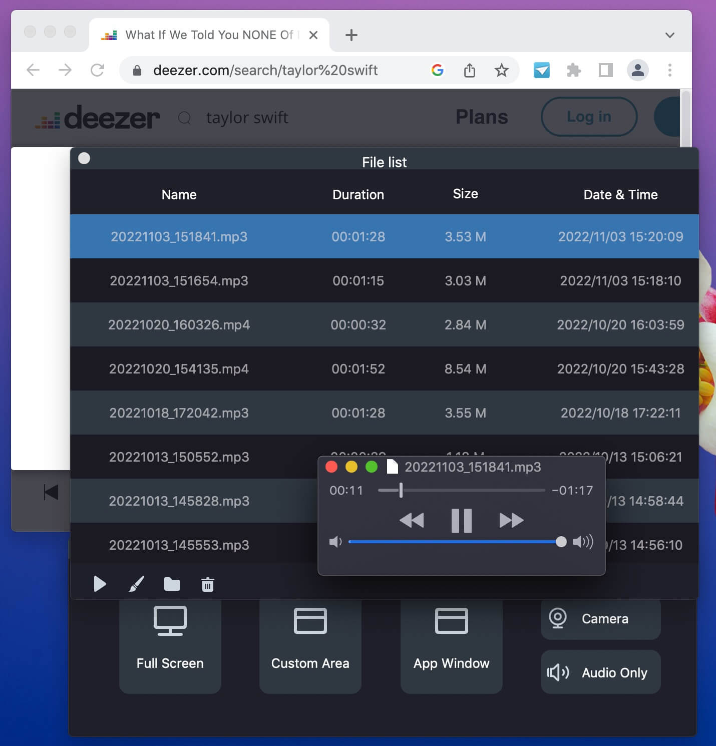 listen to deezer offline