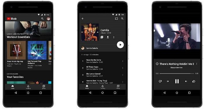 muat turun muzik youtube di android