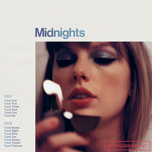 ภาพปกอัลบั้มเพลง Midnights