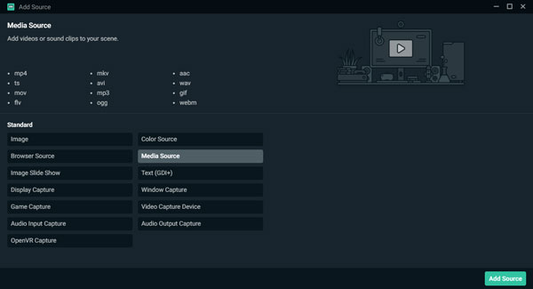 เพิ่มเพลง Spotify ลงใน obs