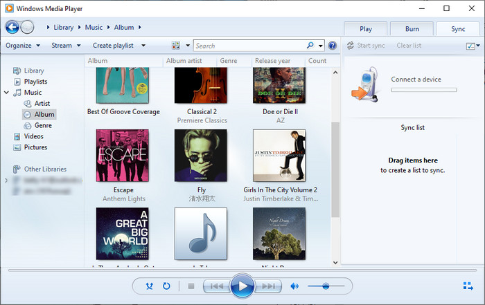 aggiungi musica al lettore mp3