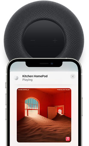 handoff audio to homepod