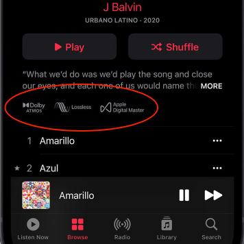 Apple Music Dolby Atmos