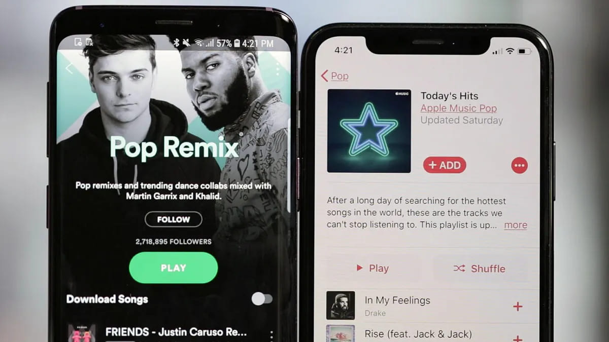 Apple Music hits