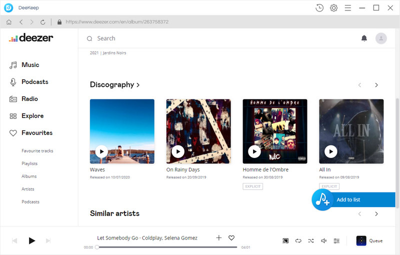 deezer music downloader