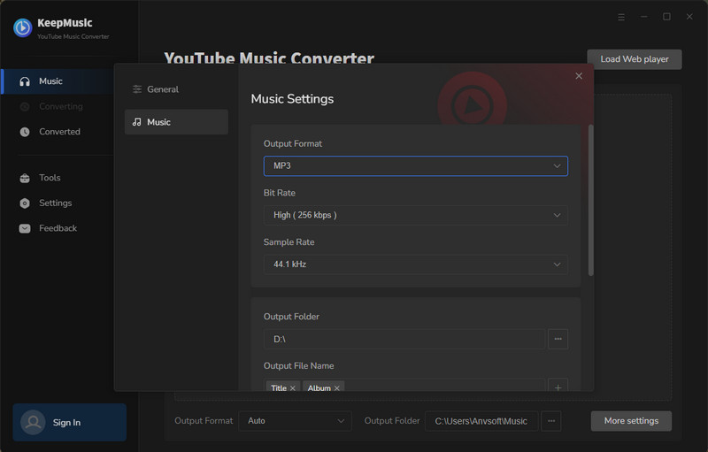 best youtube music downloader - KeepMusic YouTube Music Converter