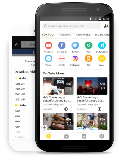 best YouTube music downloader - Snaptube