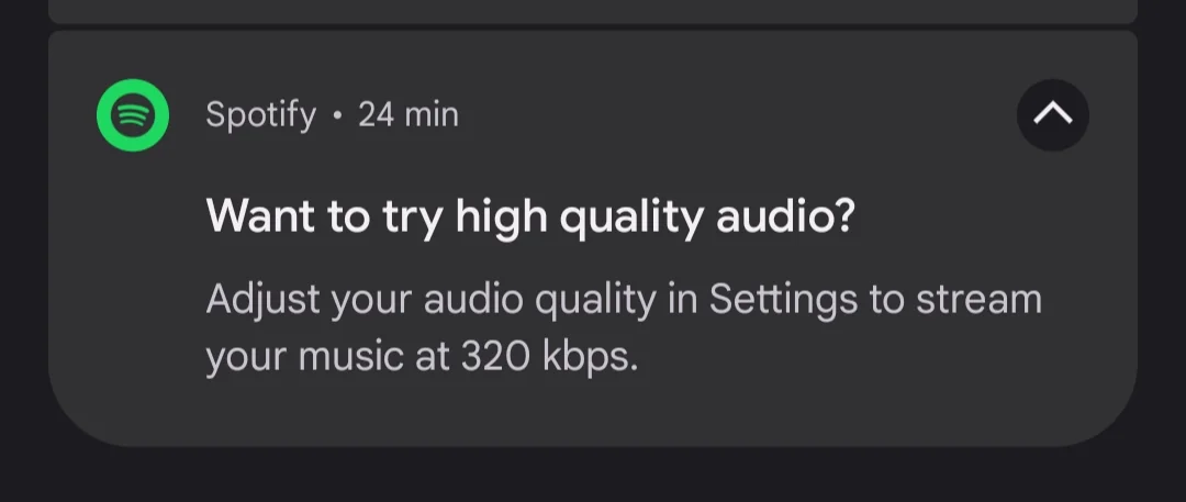 Spotify high quality