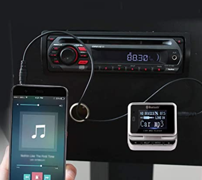 jogar Pandora no carro com transmissor FM