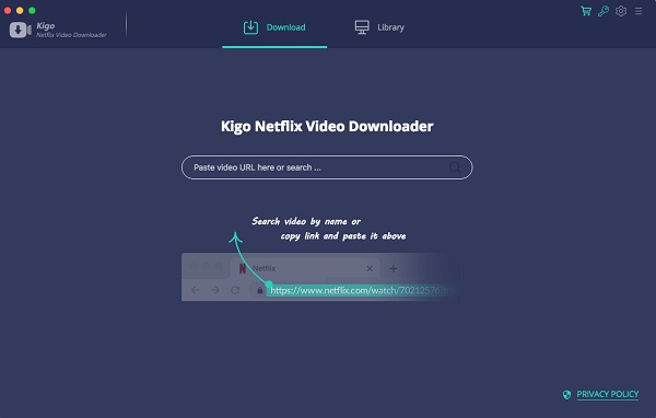 Descargador de videos Kigo Netflix