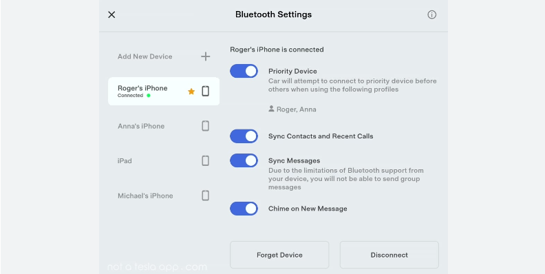 Spielen Sie Pandora über Bluetooth auf Tesla