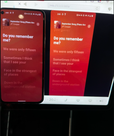 Effettua il mirroring di Pandora Music dal telefono a Tesla