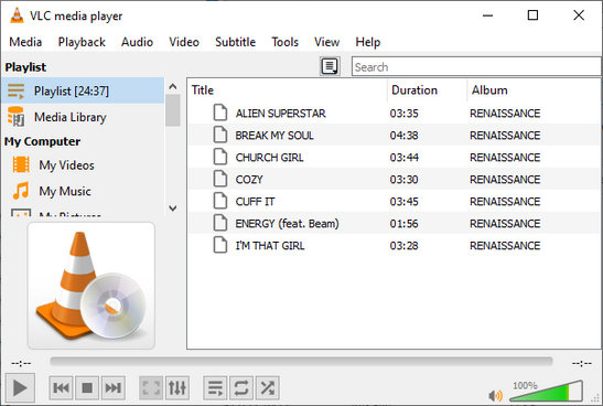 importer des chansons deezer vers VLC