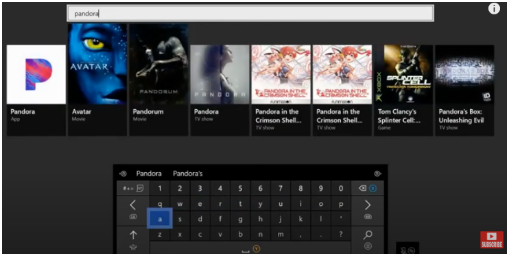 install Pandora app
