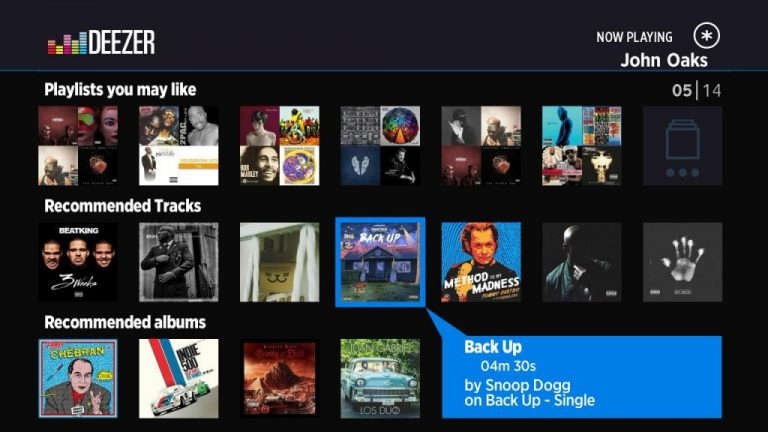 ascolta deezer su roku