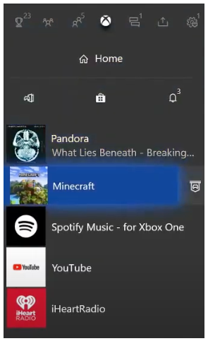 Xbox One でパンドラ音楽を再生する