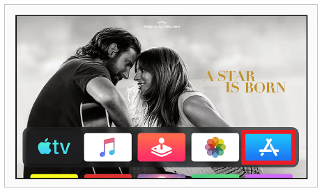 Apple TV-appstore