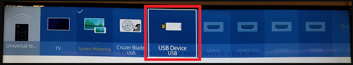 play deezer music on samsung tv via usb