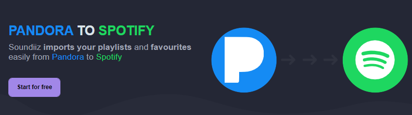 transfer pandora to spotify