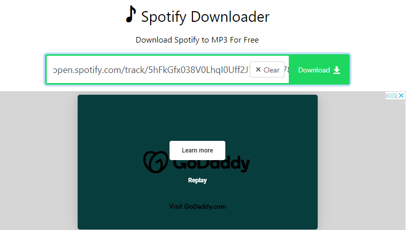 Descargador de Spotify a MP3 en línea.