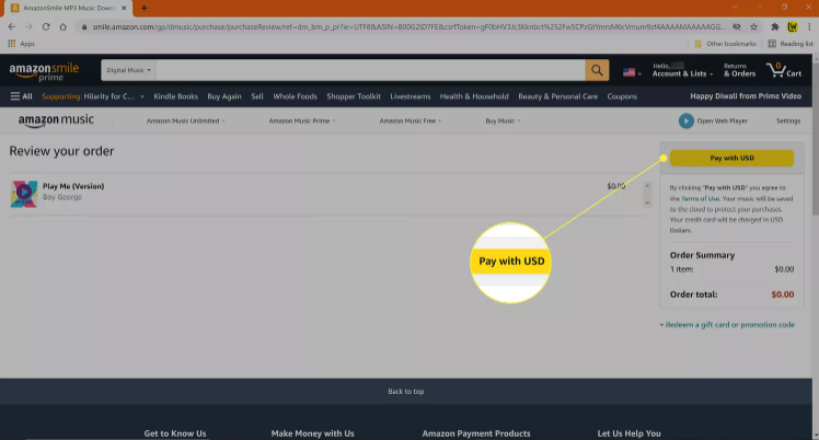 purchase amazon song