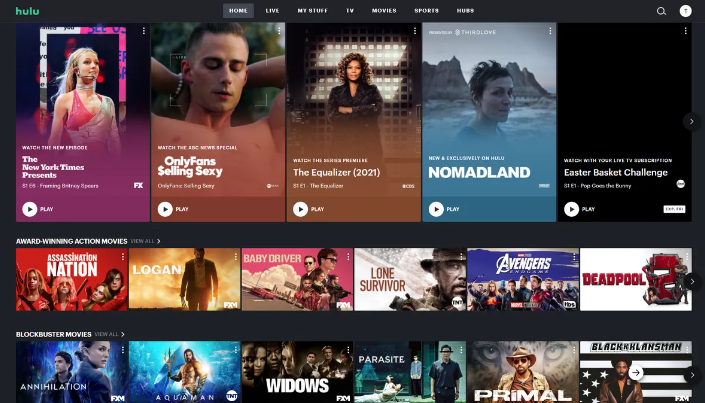 Hulu + live tv