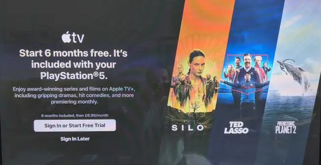 ps5'te apple tv'yi ücretsiz izleyin