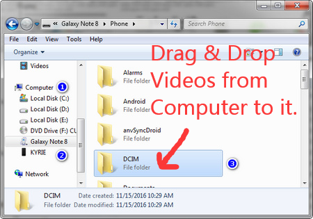 transfer hbomax videos to android