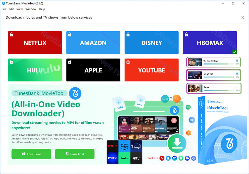 iMovieTool streaming video downloader