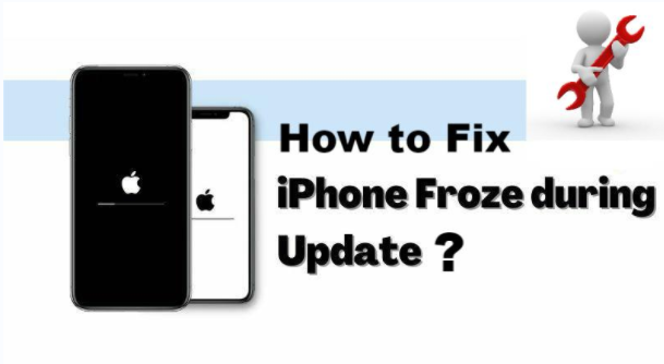 fix iPhone bevriezing na ios 17 update