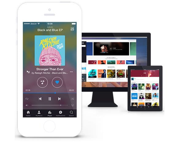 play deezer on devices