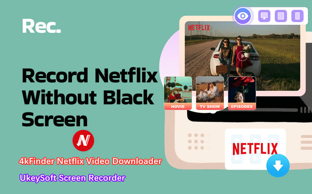 Screen Record Netflix without Black Screen