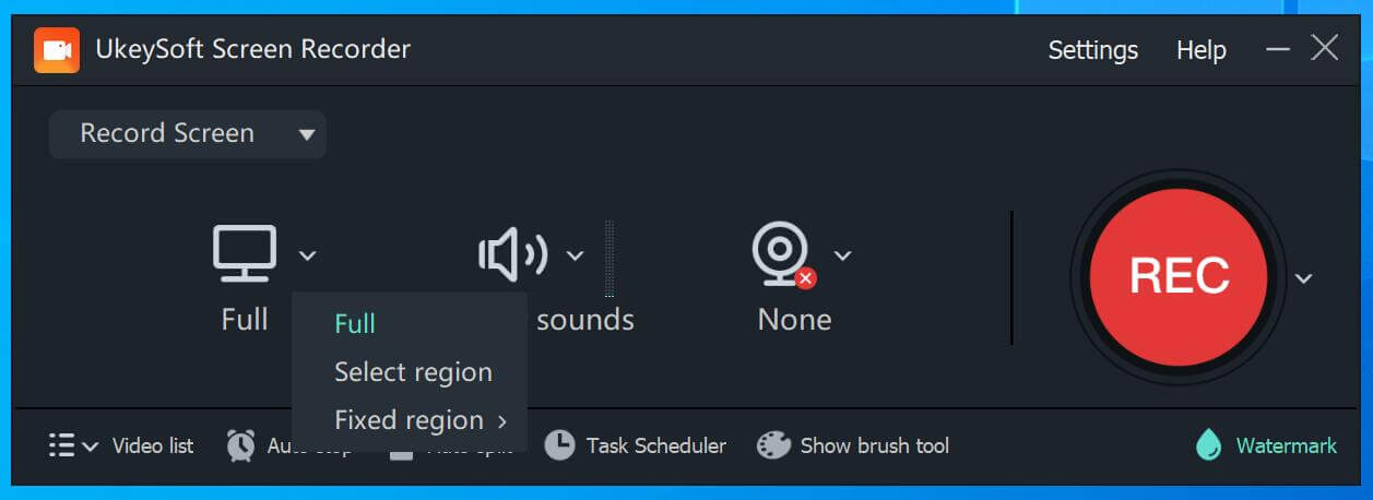 Screen Display Settings