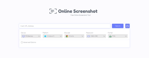 Screenshot online