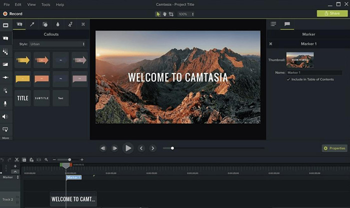 Perekam layar Camtasia