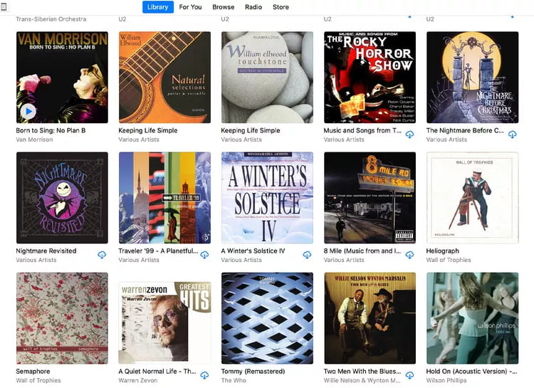 Fügen Sie das Cover des Apple-Musikalbums in iTunes hinzu