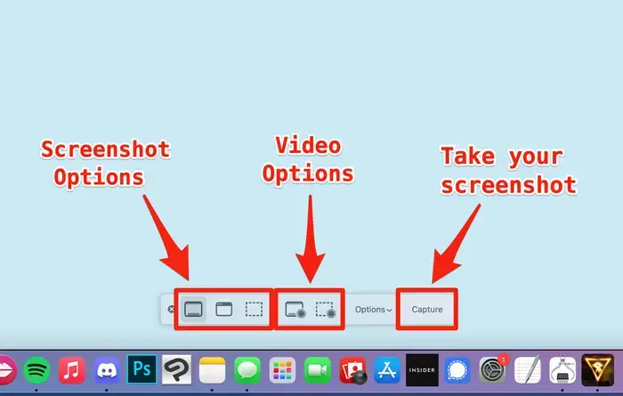 Приложение для создания снимков экрана на Mac